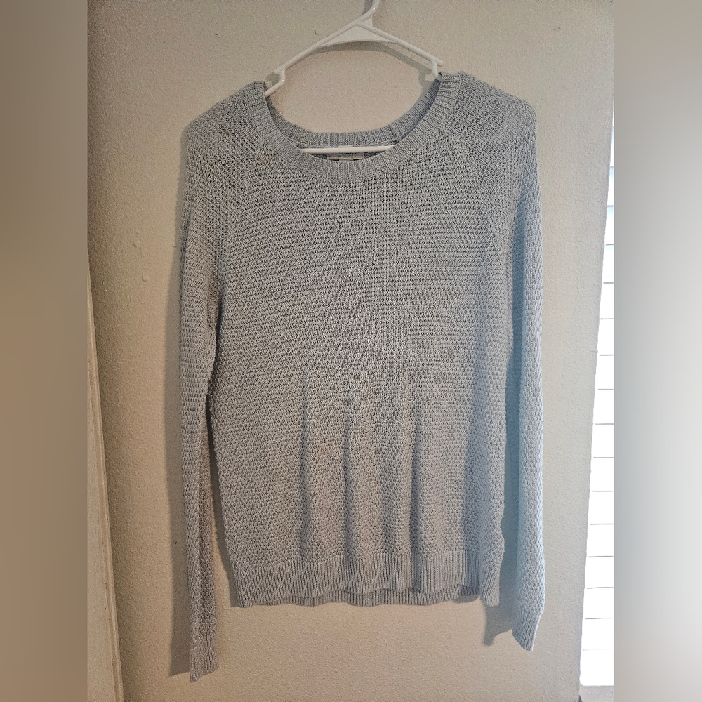 Light Blue Knit Sweater